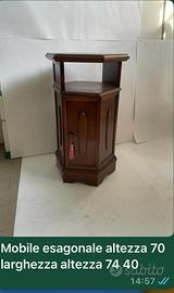 Mobile esagonale vintage anni 70