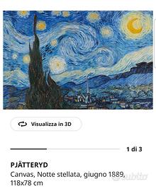 Stampa Ikea Notte stellata Van Gogh
