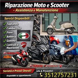 Riparazione moto e auto