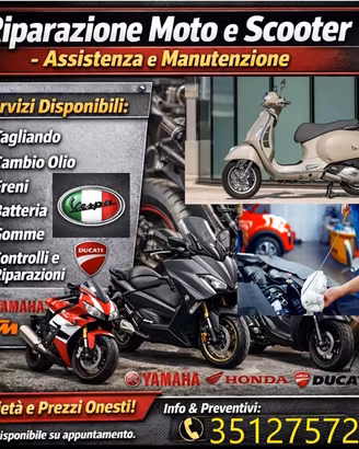 Riparazione moto e auto