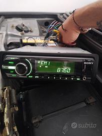 autoradio vintage Sony Xplod alto livello 