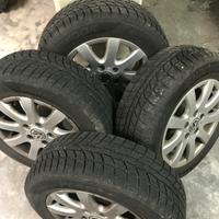 Gomme invernali con cerchi in lega Volkswagen Golf