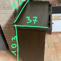 cantinetta vini in legno