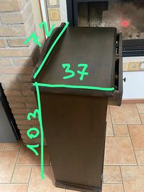 cantinetta vini in legno