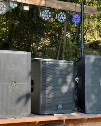 Impianto audio 4200w completo di tutto