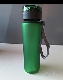 Borraccia Sportiva 560ml Verde - BPA Free - Nuova