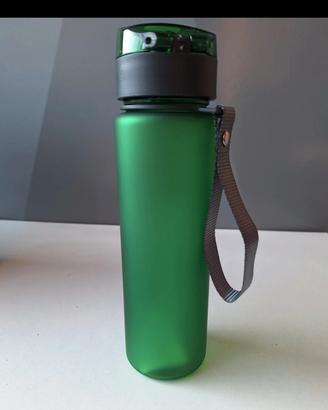 Borraccia Sportiva 560ml Verde - BPA Free - Nuova