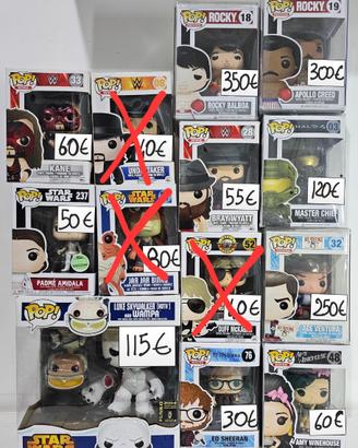 Funko Pop! WWE, Rocky, Ace Ventura