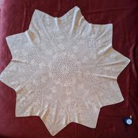 Centrotavola vintage uncinetto  diametro 140cm