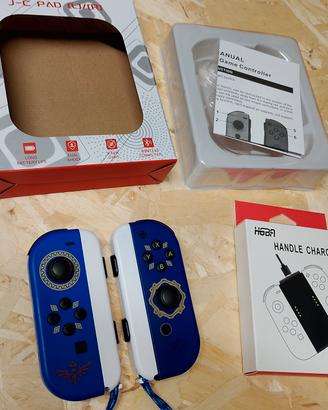 Joycon Compatibili Switch Zelda + Accessori Nuovi