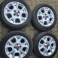 4 cerchi in lega fiat panda 175.65.15 quattro stag