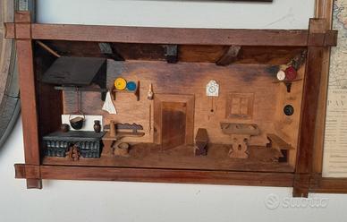 diorama cucina rustica