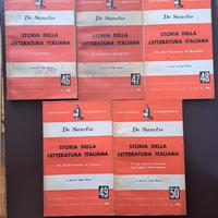 De Sanctis : Storia della letteratura 5 volumi