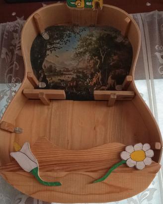 chitarra portaoggetti 