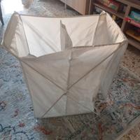 Ikea cesta per panni + lampada + stand + paralume