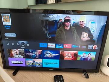 Tv Philips 24" FHD + Stick fire di Amazon 
