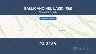 Immobile in asta di 129 m² a Gallicano nel Lazio