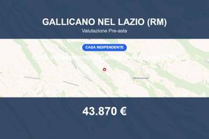 Immobile in asta di 129 m² a Gallicano nel Lazio