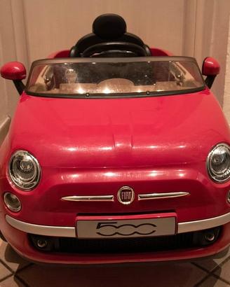 Fiat 500 elettrica giocattolo