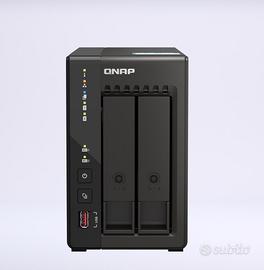 QNAP TS-253E, 32Gb ram, rete 2.5GbE , SSD M2 NVME
