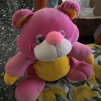 Pupazzo Pelouche Orsacchiotto rosa