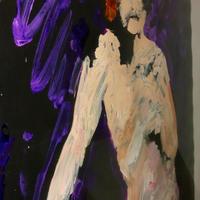 Marylin di Mario Schifano anno 1982. 67.5 x 96.5. 