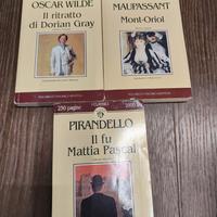Tre libri classici Pirandello Wilde Maupassant