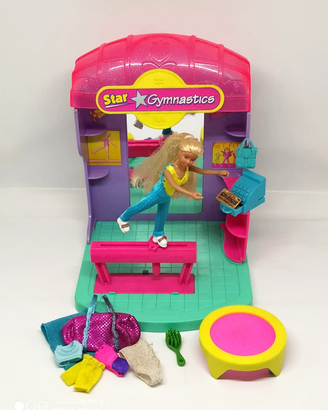 Playset bambola Melanie's Mall Star gioco vintage