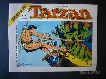 Fumetto Tarzan Super n.4 del 1974