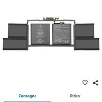 Batteria di ricambio MacBook Pro 15