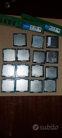 Lotto Processori Intel Core i7 i5 i3 e RAM DDR4