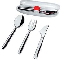 Posate Alessi, posate da viaggio nuove. 3 pezzi