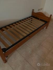 Letto con doghe