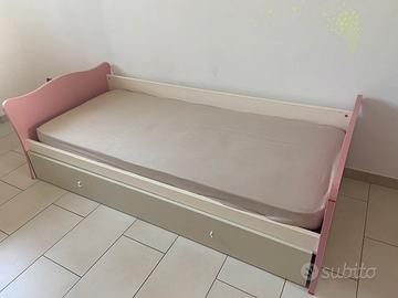 Letto Singolo con Letto Estraibile