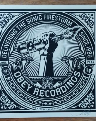 OBEY Serigrafia Firmata - Artist Proof Rara