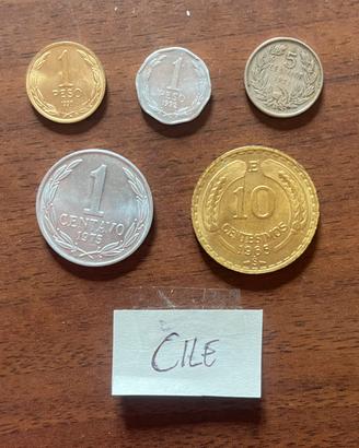 Lotto monete cile