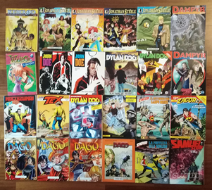 Fumetti dago dylan dog dampyr tex steele