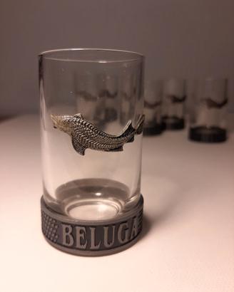 Bicchieri vodka Beluga