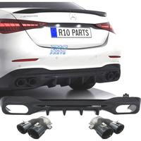 DIFFUSORE MERCEDES W206 AMG 21- LOOK C43 TERMINALI