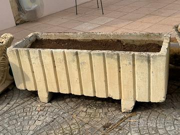 Vaso cemento per esterno