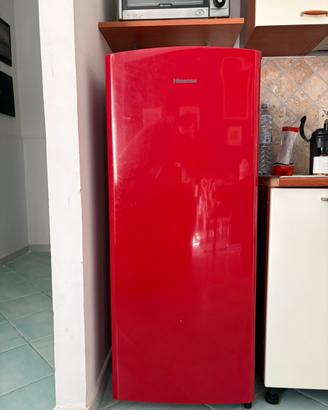Frigorifero Hisense monoporta rosso