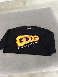 Maglia Cropped GCDS con stampa
