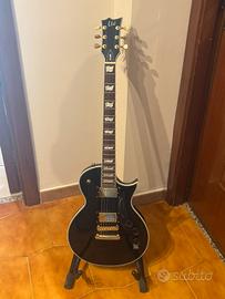 Chitarra ESP Ltd EC-256 cromature dorate