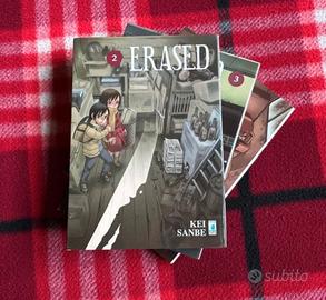 Manga Erased - volumi 2/3/4