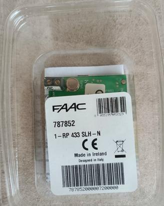 ricevente Faac innesto RP 433 slh
