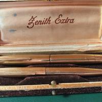 coppia penne laminato oro