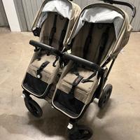 Donkey bugaboo passeggino gemellare doppio