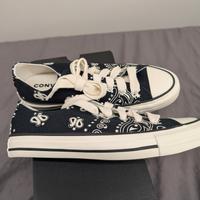 Converse All Star nere bianche 38 con scatola 