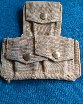 Giberna a 3 tasche x  Enfield in webbing ex EI