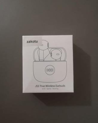 Auricolari J53 bluetooth nero
